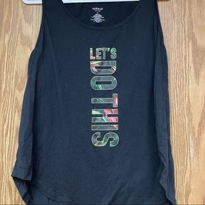 Torrid workout top